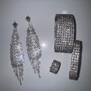 Bodybuilding Stage Jewelry Set